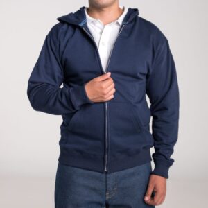 Sudadera con cierre y capucha